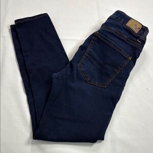American Eagle Outfitters Blue Skinny Jeans Classic Fit